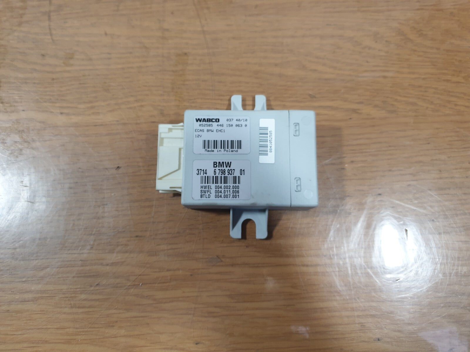 BMW 520D F11 2.0 DIESEL 2010 AIR SUSPENSION CONTROL MODULE ECU 6798937 Warranty - Image 1