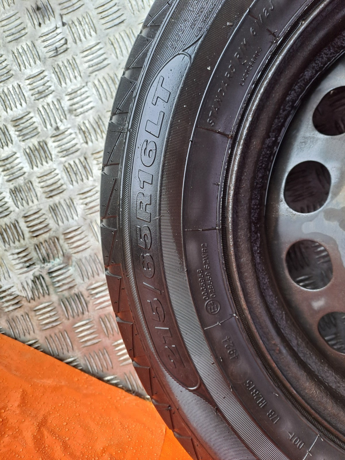 ✅Ford Transit Custom Steel Wheel with Tyre x2 215/65 R16 5.26 mm + Warranty xAA - Image 11