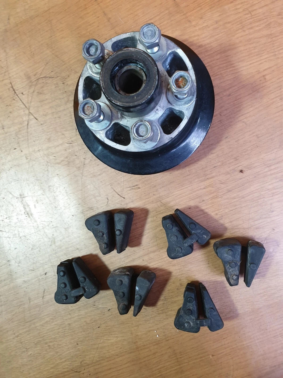 ✅Yamaha XVS 1300 C 1.3 Petrol 2015 Sprocket and Wheel Hub Warranty A031 - Image 2