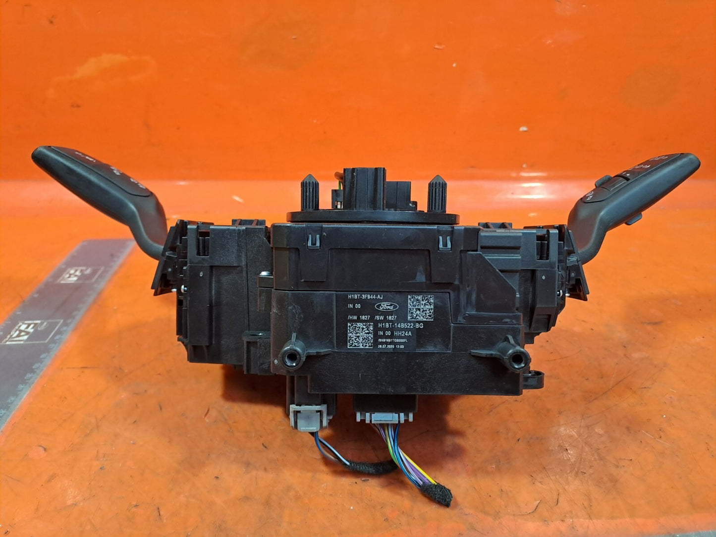 ✅2020 FORD FIESTA ACTIVE 1.0P INDICATOR WIPER SWITCH STALK SQUIB SLIP RING A247 - Image 6
