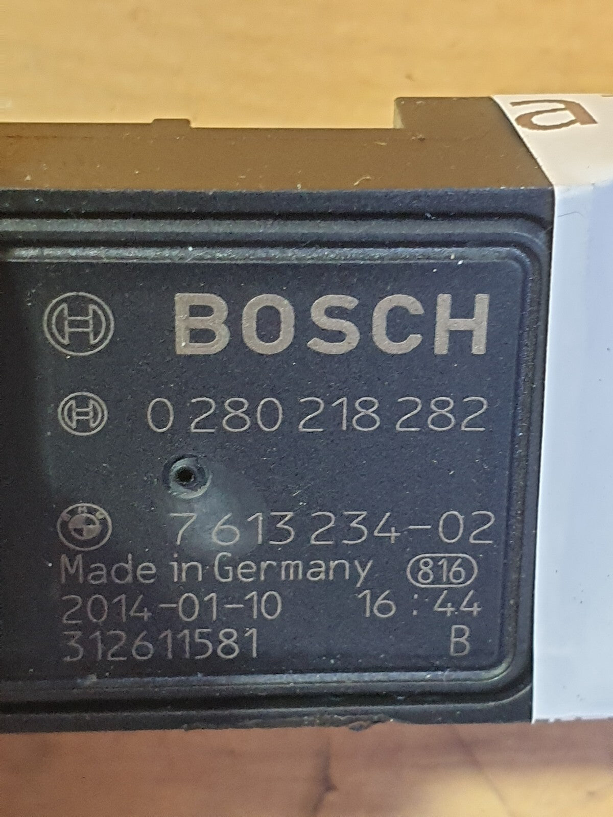 2014 BMW 5 Series F11 Mass Air Flow Sensor 7613234 Warranty A153 - Image 10