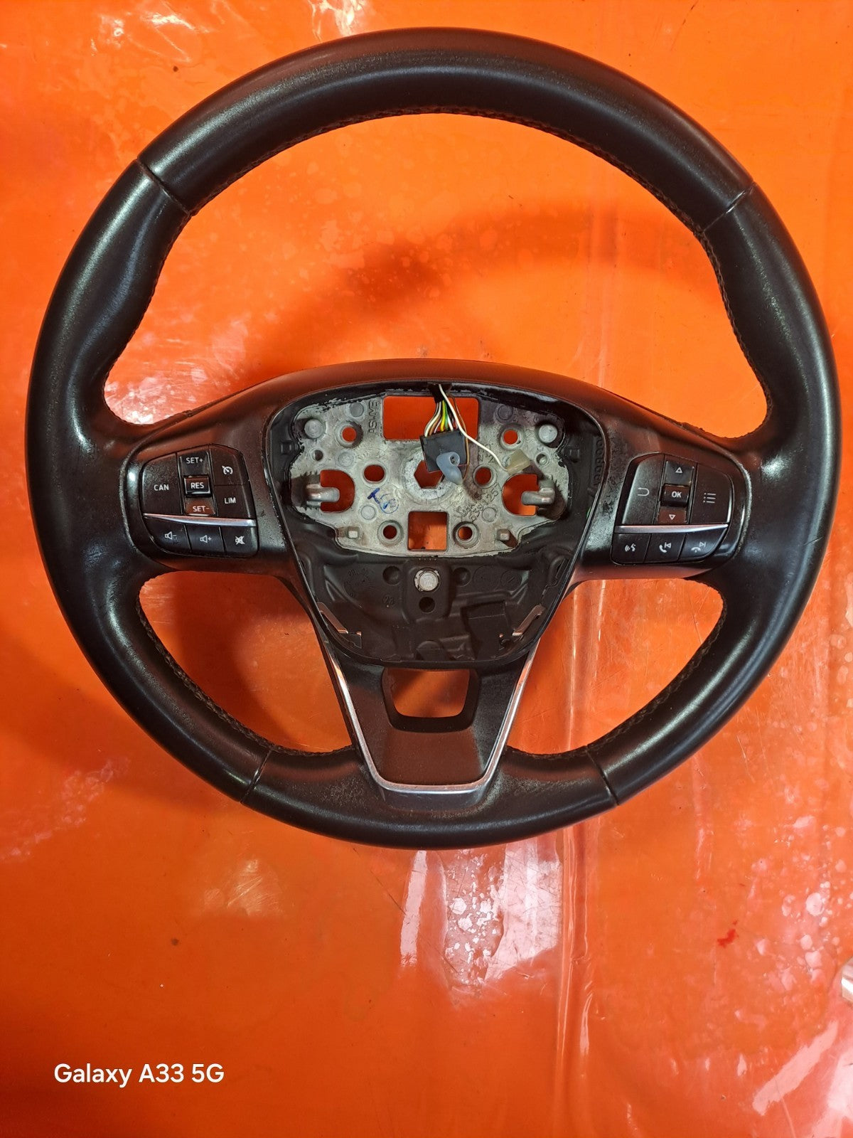 ✅FORD TRANSIT CUSTOM 2.0 DIESEL 2023 MULTIFUNCTION STEERING WHEEL JK213600GC3ZHE - Image 3