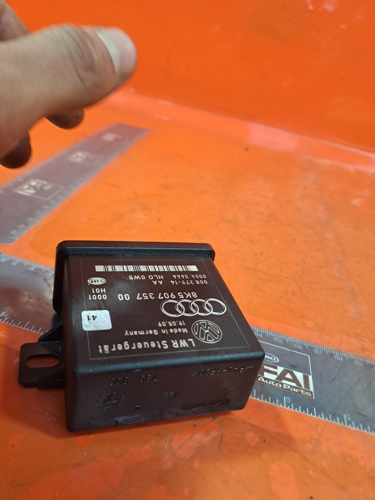 ✅AUDI A5 S LINE CABRIO 2.0 PETROL 2009 HEADLIGHT CONTROL MODULE 8K5907357B A234 - Image 9