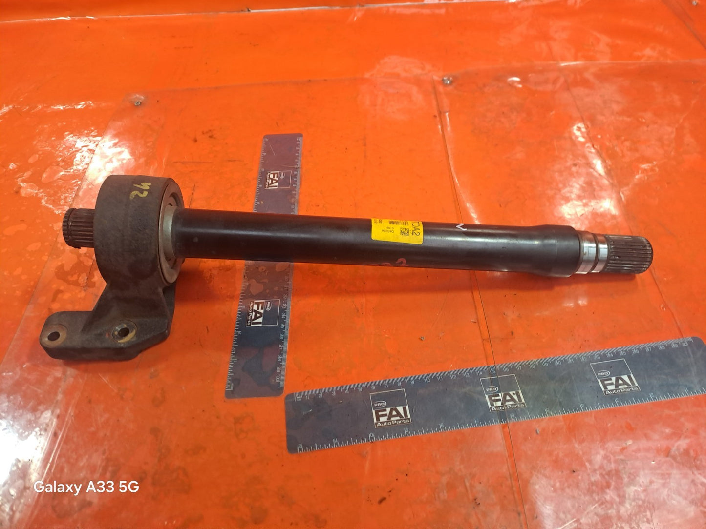 ✅2018 SSANGYONG KORANDO LE AUTO DRIVESHAFT FRONT RIGHT TDA2 + WARRANTY A288 - Image 2