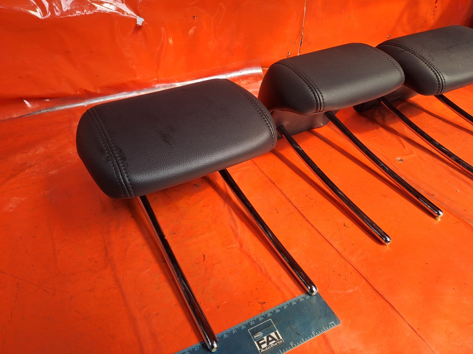 ✅2020 Jaguar I-Pace X590 Rear Leather Headrest Set + Warranty A375 - Image 2