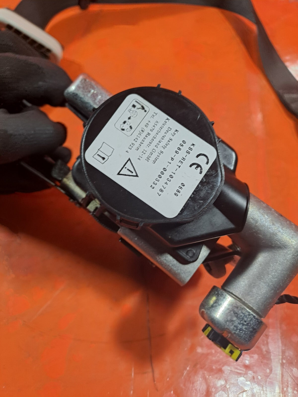 ✅FORD MONDEO MK5 2.0 DIESEL 2016 FRONT LEFT SEAT BELT 1TE7439436 Warranty A273 - Image 9