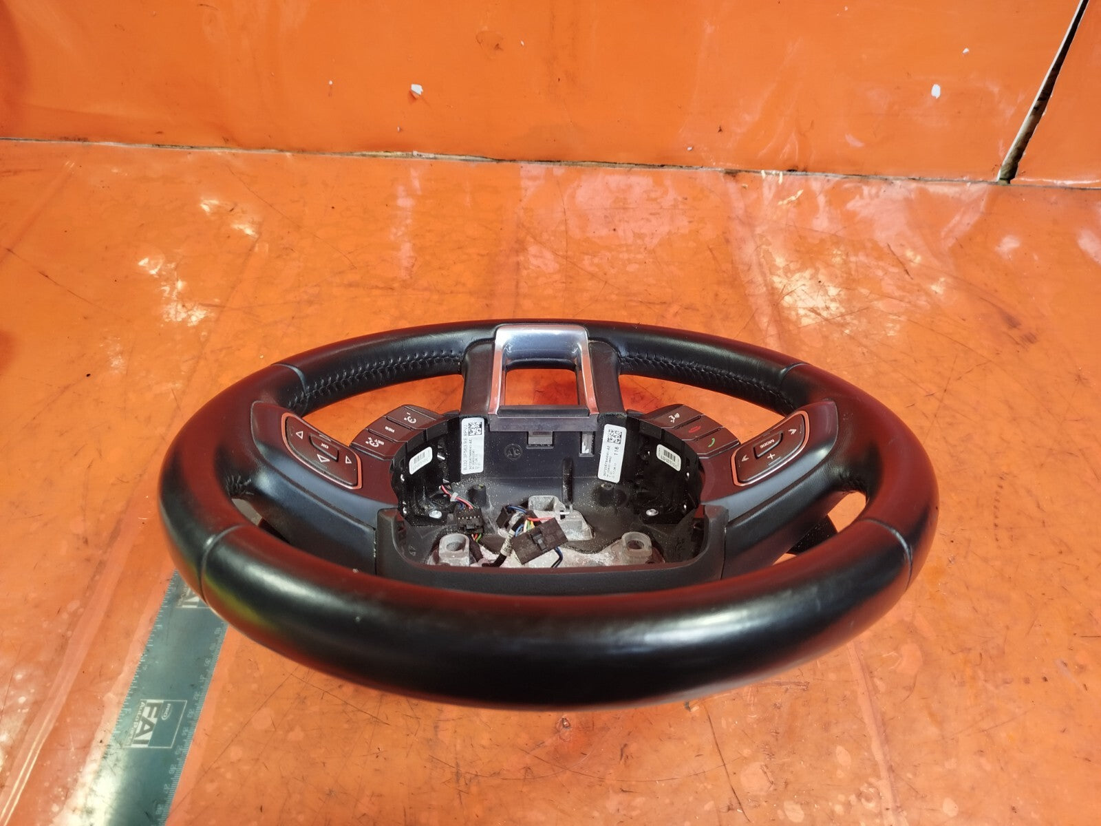 ✅2012 RANGE ROVER EVOQUE L538 STEERING WHEEL BJ323F563RE + WARRANTY xAA - Image 11