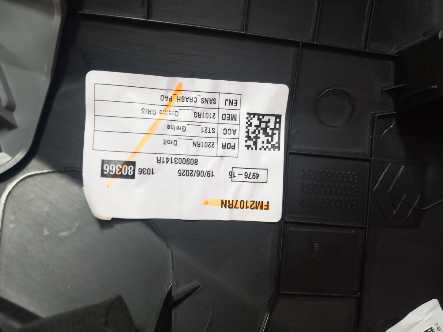 2025 Renault Kangoo MK3 Door Card Front Right Side 809003141R Warranty A408 - Image 11