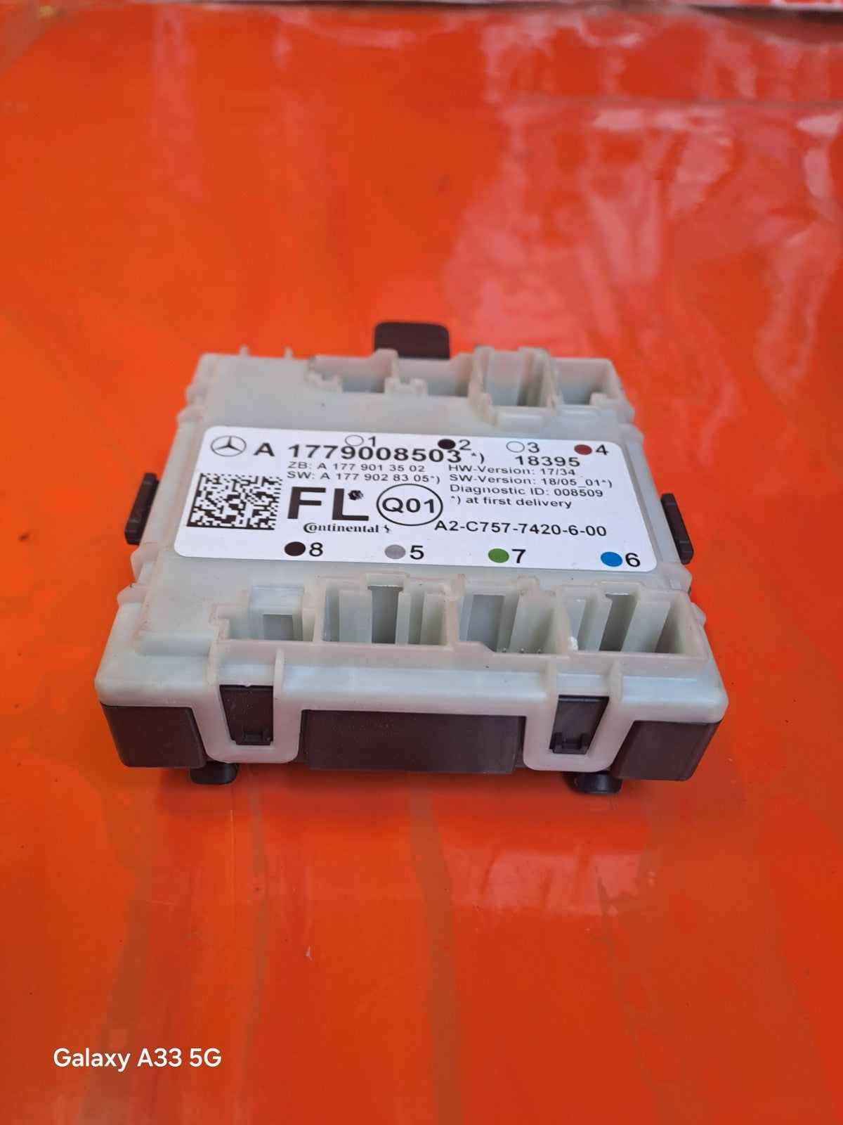 ✅MERCEDES A180D SPORT W177 1.5 DIESEL 2018 FRONT LEFT DOOR CONTROL MODULE A297 - Image 6