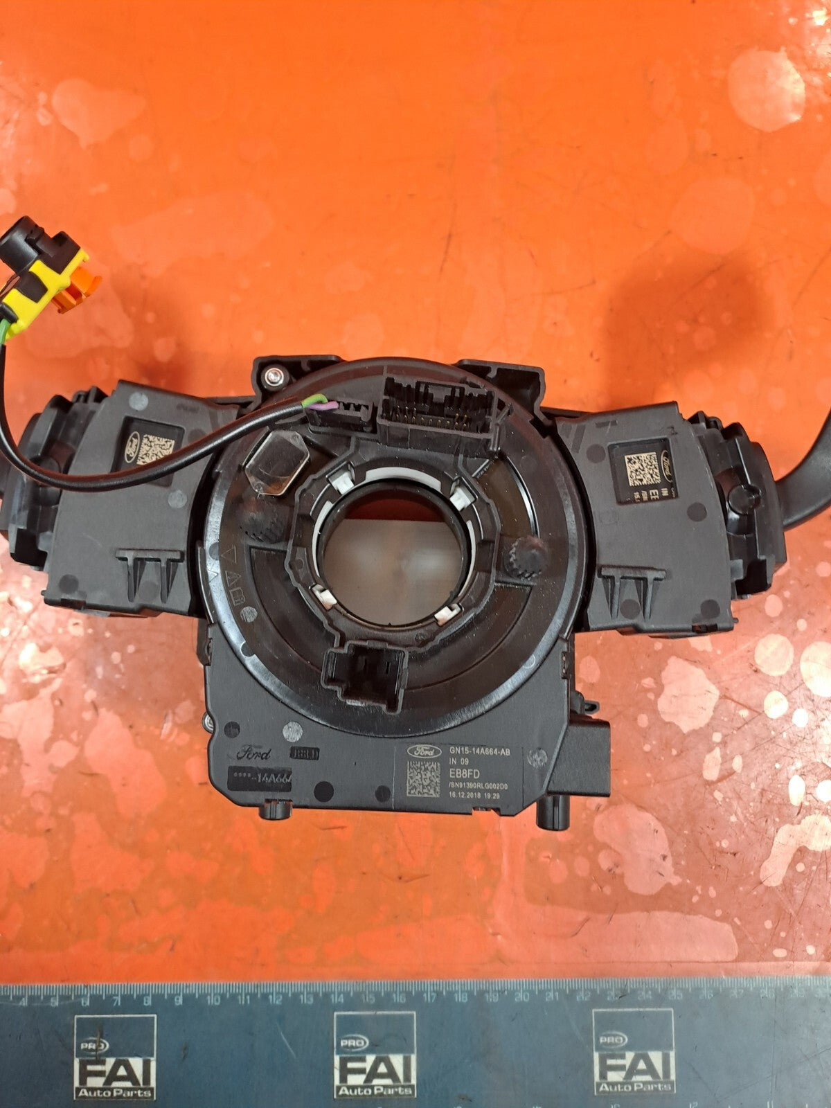 2019 Ford Fiesta MK8 ST-Line Steering Column Switch H1BT-14B522-BG A251 - Image 2