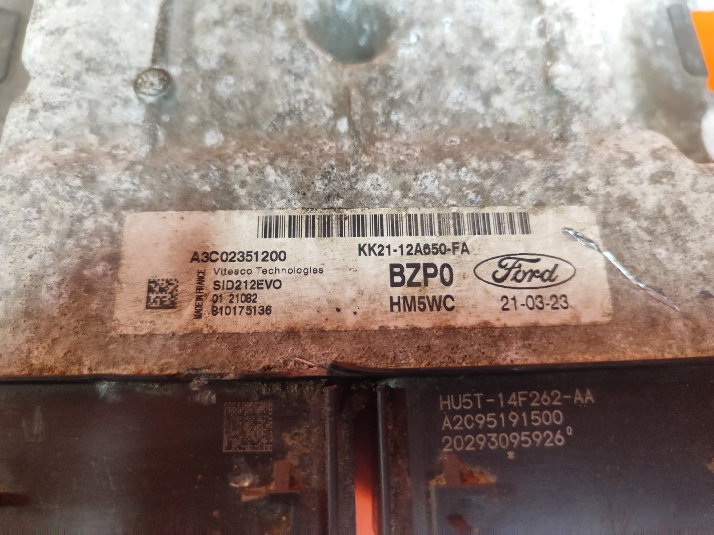 ✅2021 Ford Transit Custom 2.0 EcoBlue ECU & Lock Set + Warranty A370 - Image 6