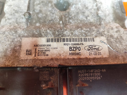 ✅2021 Ford Transit Custom 2.0 EcoBlue ECU & Lock Set + Warranty A370 - Image 6