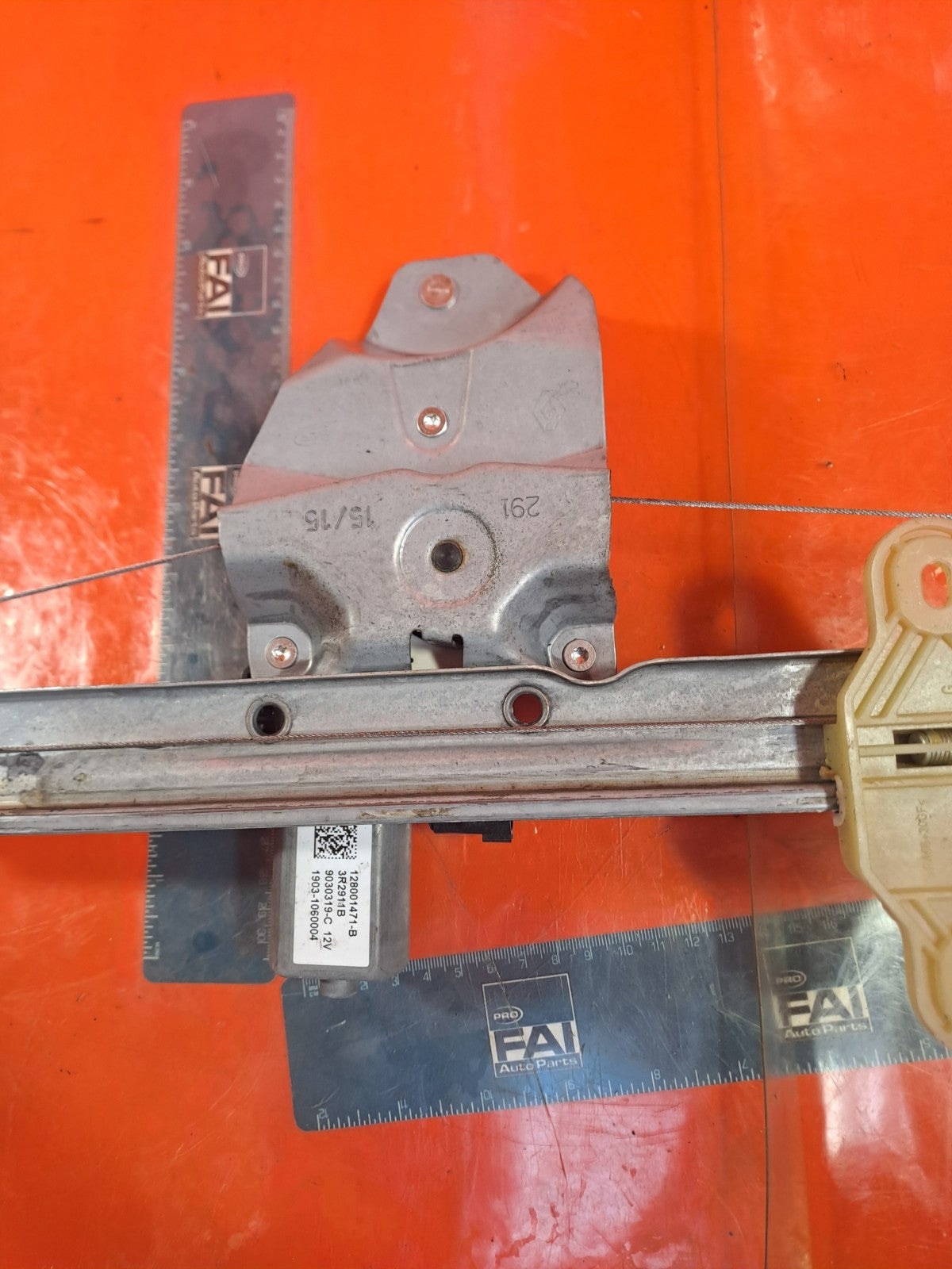 ✅RENAULT ZOE DYNAMIQUE 2015 FRONT RIGHT WINDOW REGULATOR 128001471-B Warranty - Image 10