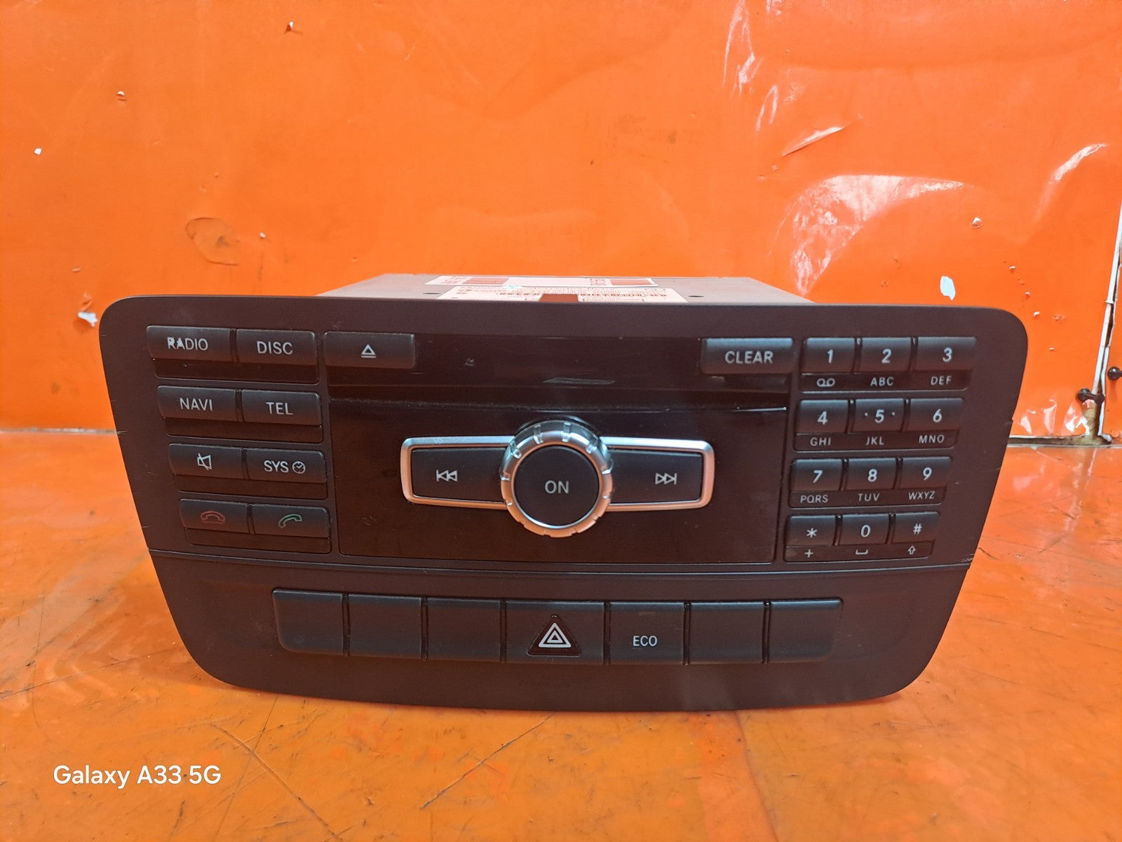✅Mercedes B180 W246 2012 1.8 Diesel RADIO SAT NAV CD PLAYER HEAD UNIT Warranty - Image 2