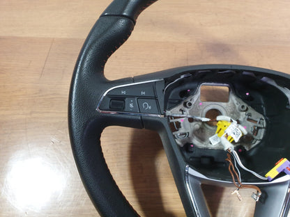SEAT Arona Fr Tsi 1.0 Petrol 2019 MULTIFUNCTION STEERING WHEEL 575419091H A217 - Image 6