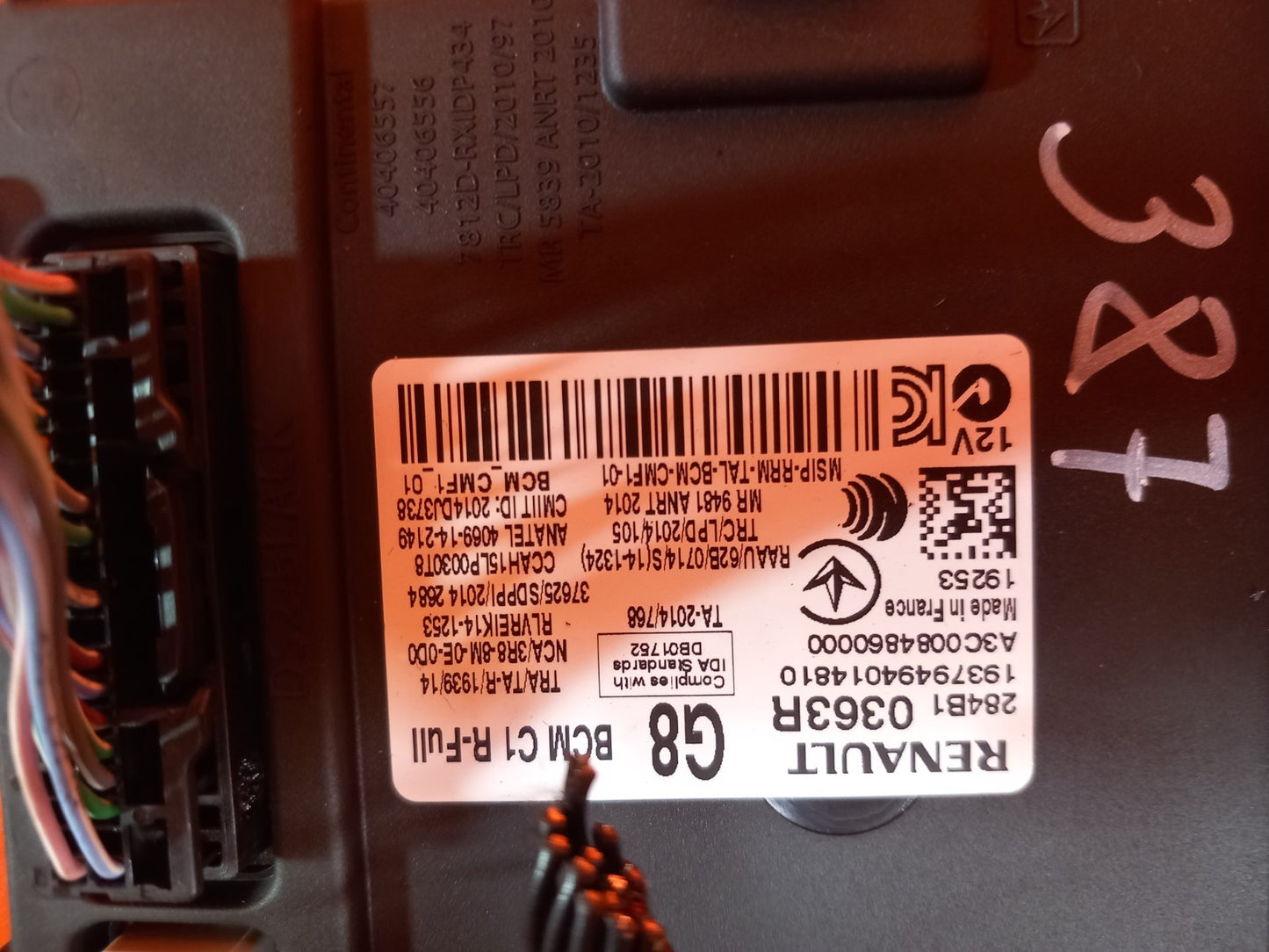 2019 Renault Megane MK4 Keyless Entry ECU Kit Lock Set A2829005900 Warranty A387 - Image 8