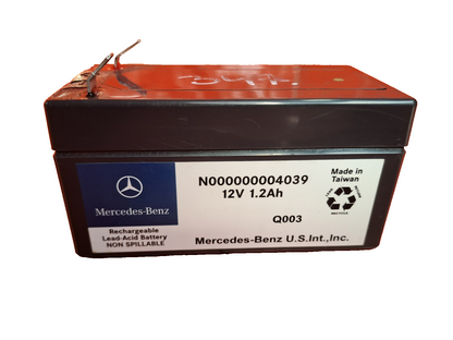 ✅2019 Mercedes A Class W177 Auxiliary Battery 12V 1.2Ah N000000004039 A347 - Image 1