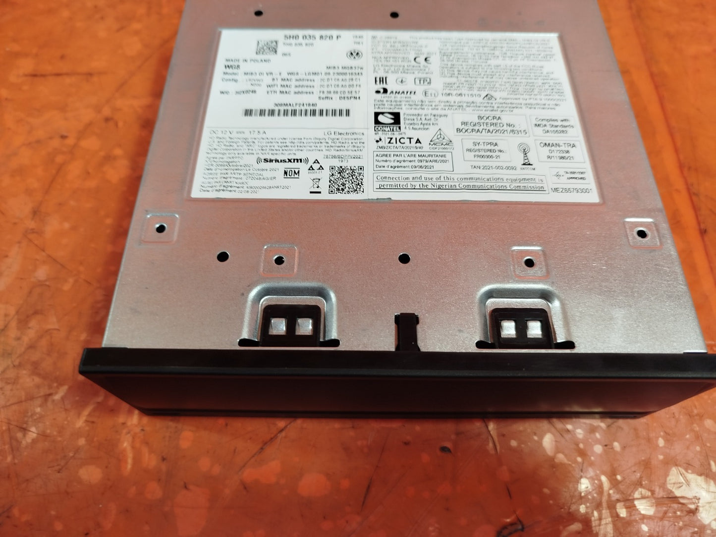 ✅VW GOLF GTE MK8 1.4 PETROL 2023 INFOTAINMENT MULTIMEDIA DRIVE UNIT 5H0035820P - Image 4