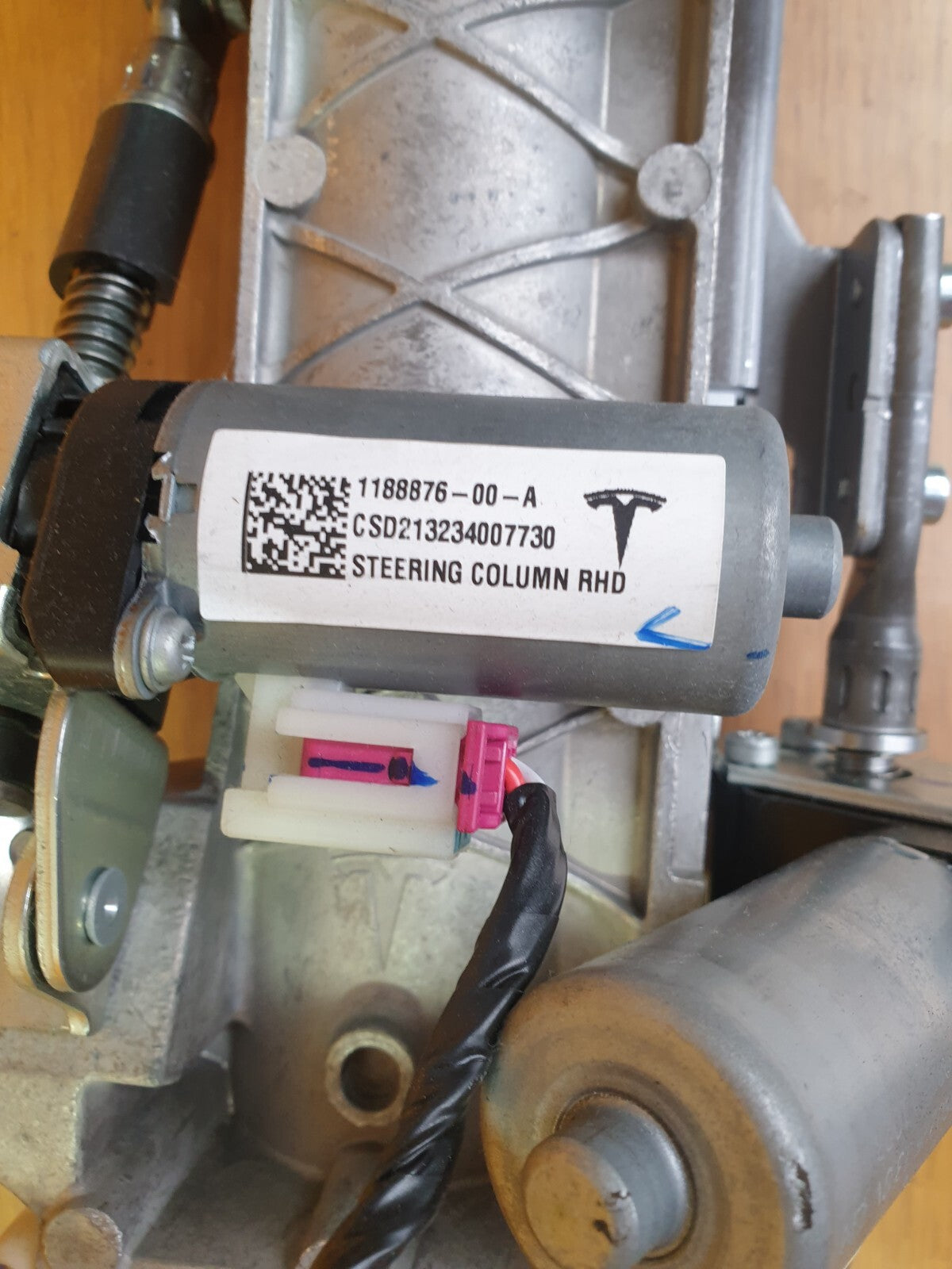 TESLA MODEL Y/3 LO 1 SPEED AUTO ELECTRIC 2022 STEERING COLUMN 1188876-00-A A172 - Image 3