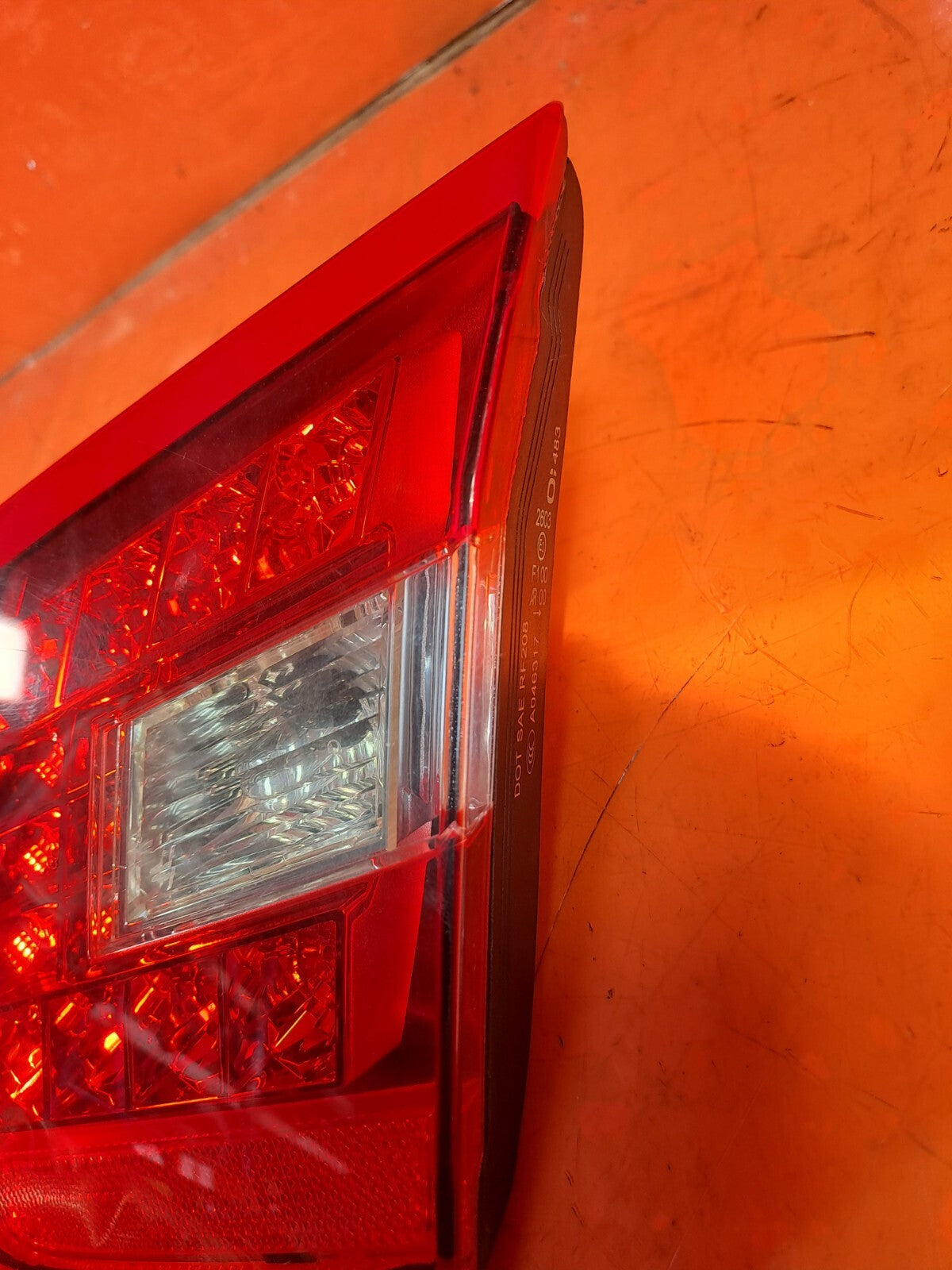 ✅2011 MERCEDES E CLASS W212 REAR RIGHT INNER TAIL LIGHT A2129060258 + WARRANTY - Image 5
