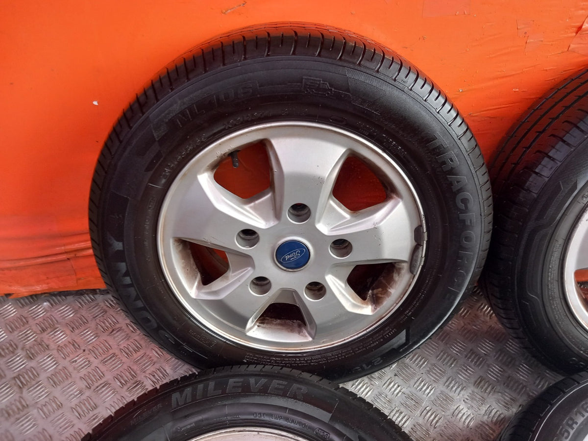 Ford Transit Custom 2015 Alloy Wheel with Tyre 215/65 R16C BK21-GA Warranty A413 - Image 3