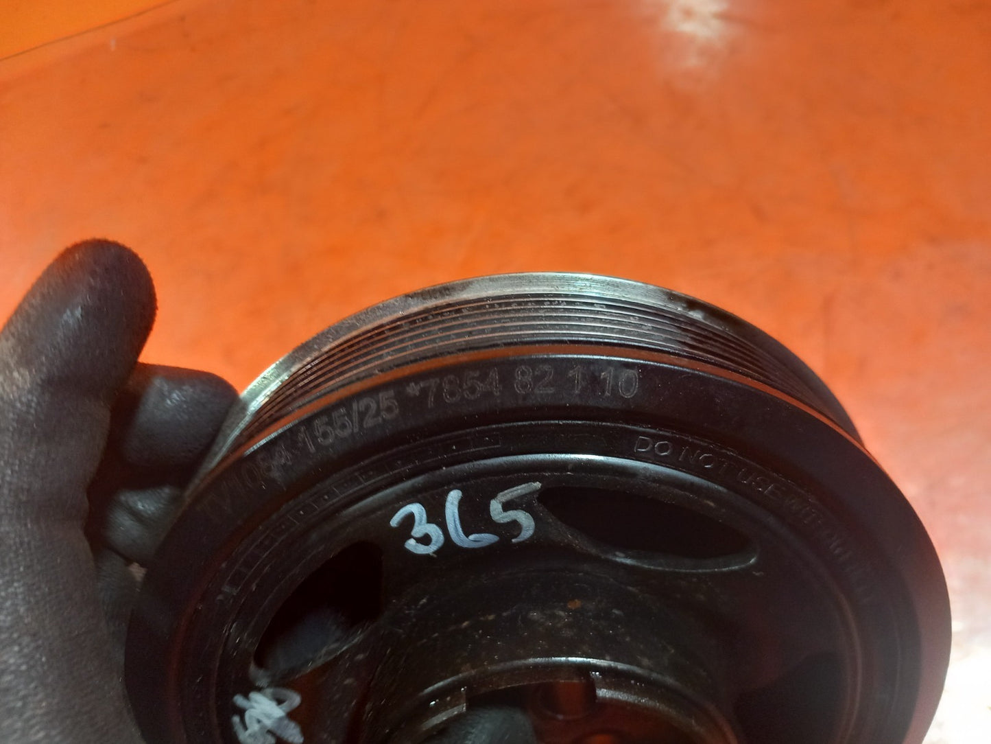 2021 BMW 1 Series F40 Crankshaft Pulley 7854821 Warranty A365 - Image 6