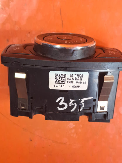 ✅FORD TRANSIT CONNECT 1.6 DIESEL 2015 HEADLIGHT CONTROL SWITCH BM5T13A024CE A355 - Image 11