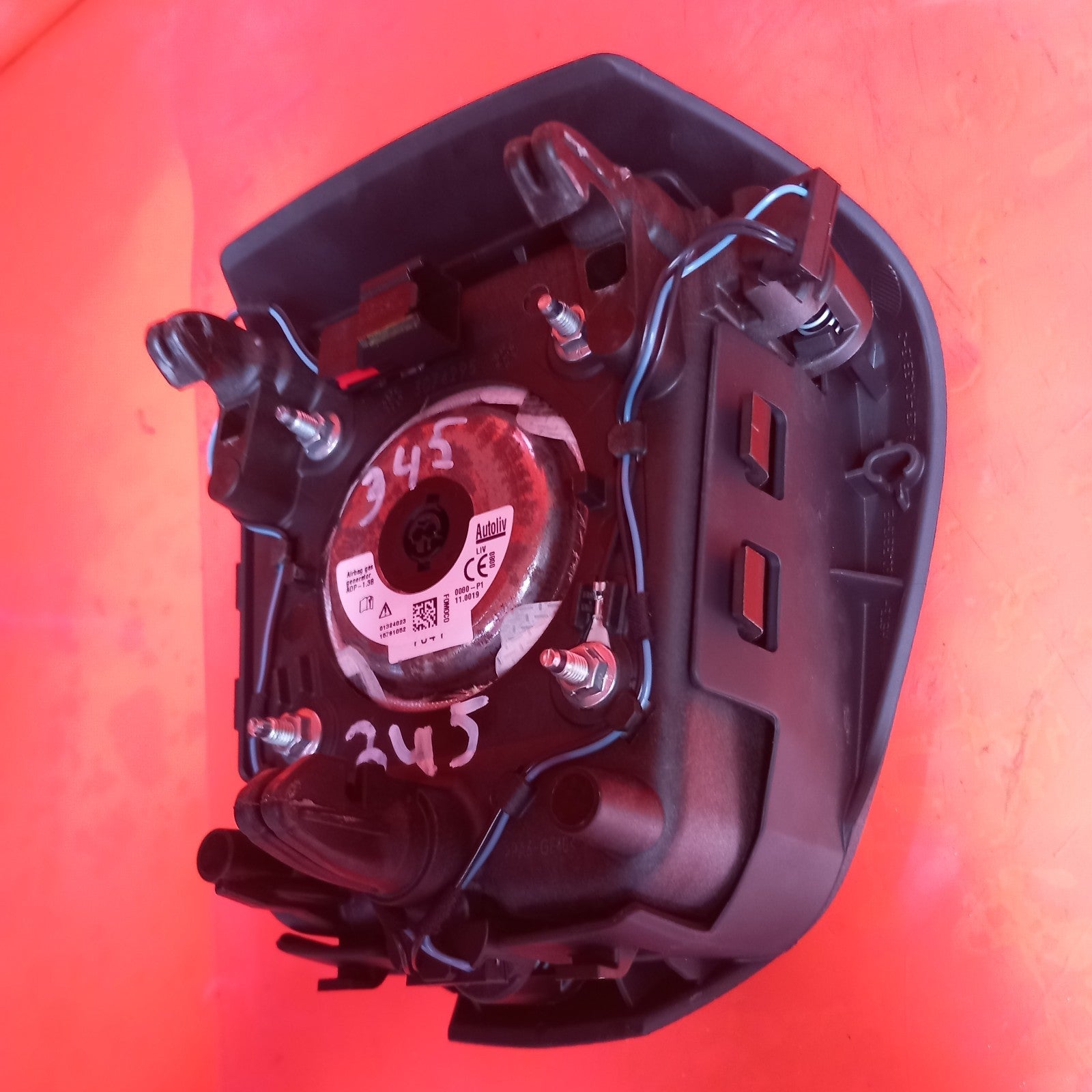 2019 Ford Galaxy MK3 Zetec Steering Wheel Abag GM23-R043B13-CC Warranty A345 - Image 9