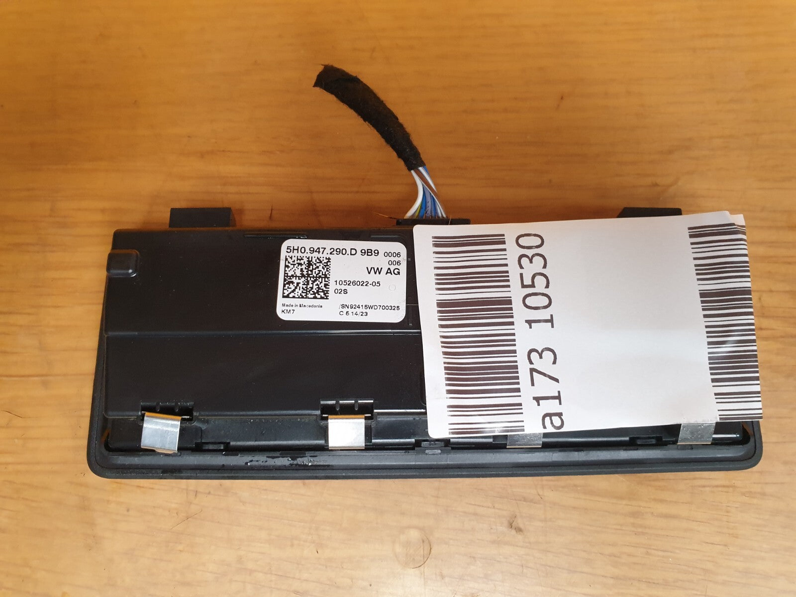 ✅2023 CUPRA FORMENTOR 1.4P HYBRID REAR ROOF LIGHT 5H0947290D + WARRANTY A173 - Image 8
