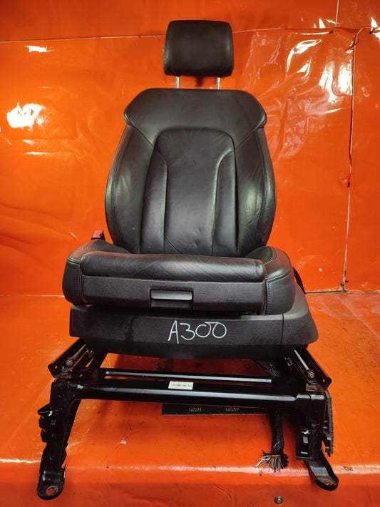 ✅AUDI Q7 S LINE 3.0 DIESEL 2009 FRONT LEFT LEATHER SEAT Warranty A300 - Image 1
