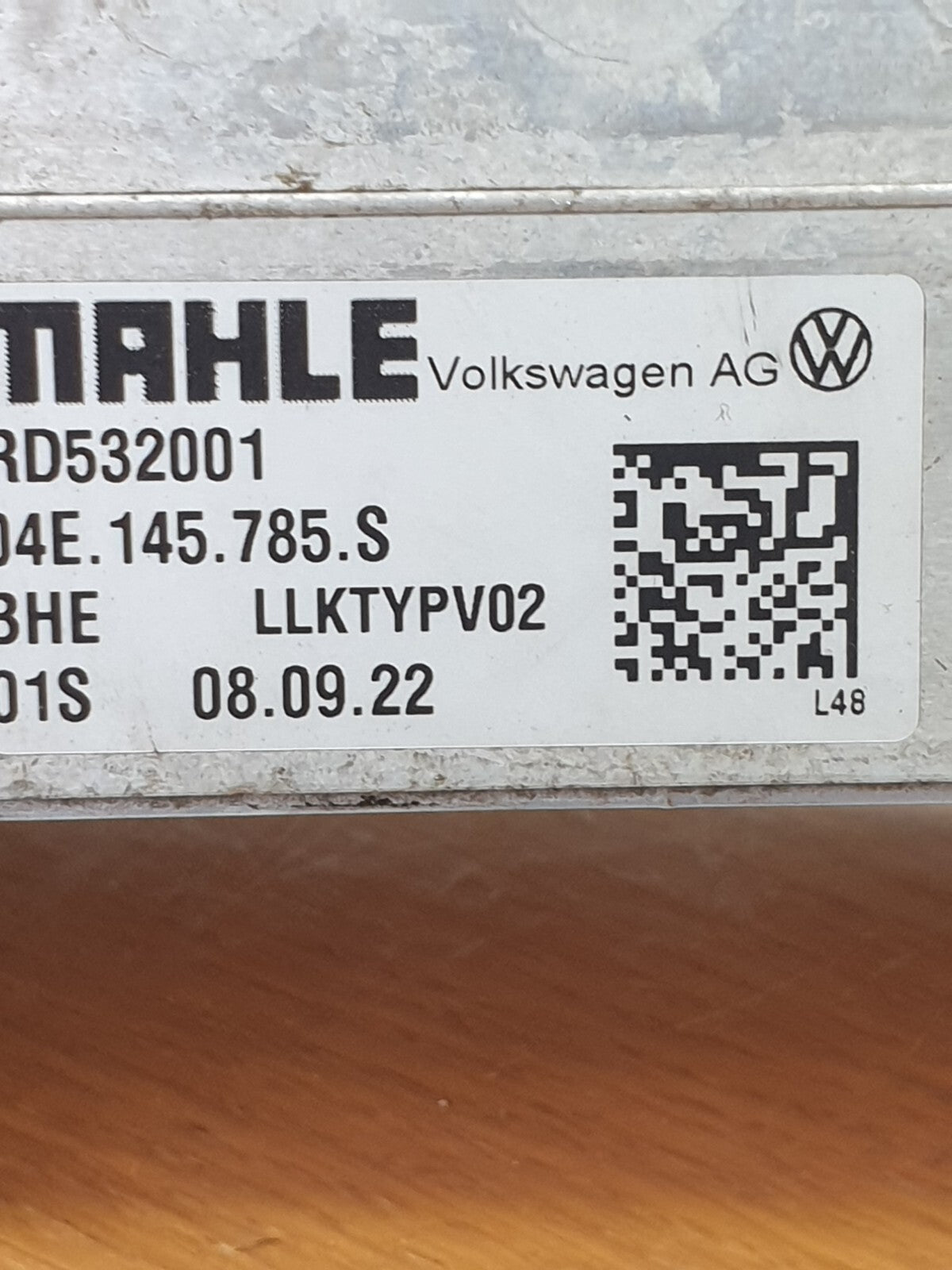 ✅2022 VW T-ROC 1.5 PETROL INTERCOOLER 04E145785S + WARRANTY A192 - Image 11