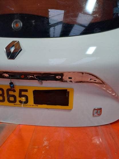 ✅RENAULT ZOE DYNAMIQUE 2015 TAILGATE BOOTLID WHITE Warranty A317 - Image 3