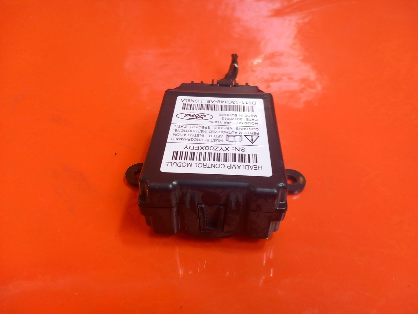 2017 Ford Transit Connect Headlight Control Module DT11-13C148-AE Warranty A369 - Image 4