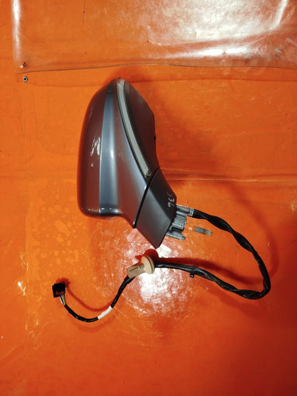 ✅2023 CUPRA FORMENTOR 2.0 TSI FRONT WING MIRROR LEFT BLACK scratches  A336 - Image 2