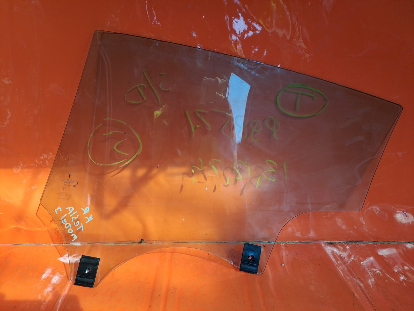 ✅2018-2025 TESLA MODEL 3 REAR RIGHT DOOR WINDOW GLASS 43R-011570 + WARRANTY A241 - Image 11