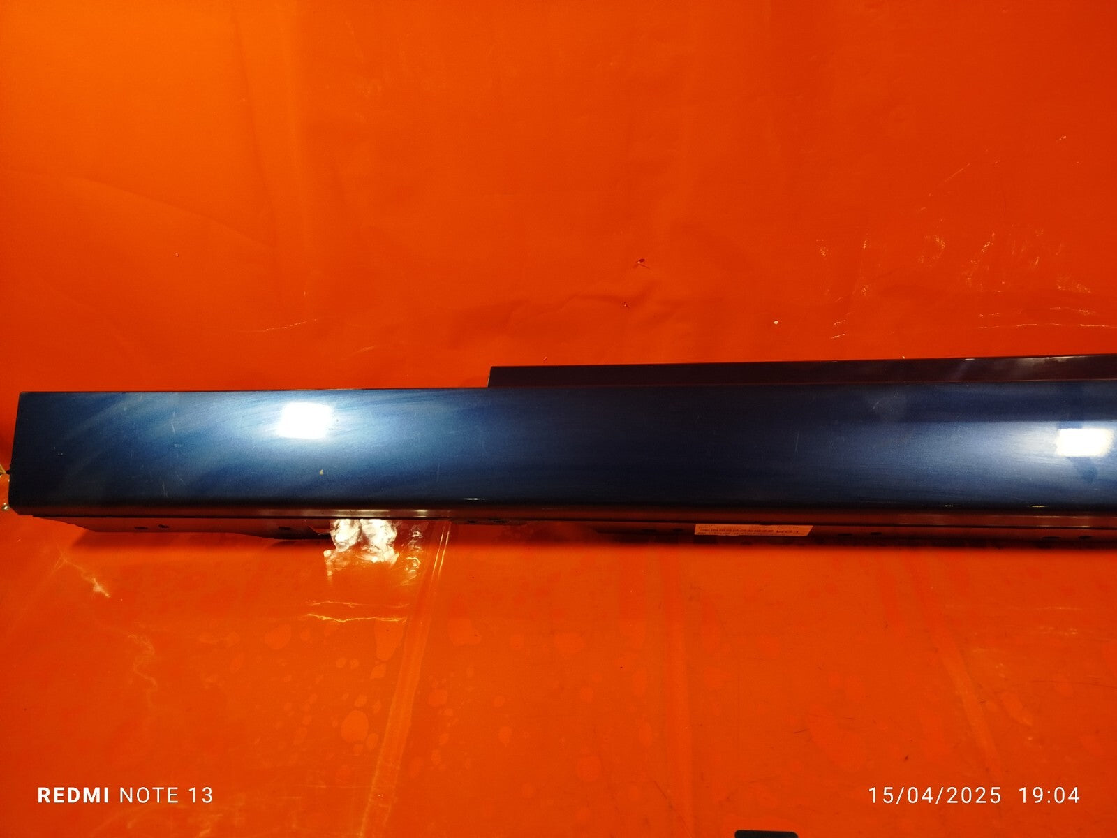 ✅BMW 1 Series F21 Sport 2016 Left Side Skirt Blue (C10) 7288395 scratches A122 - Image 8