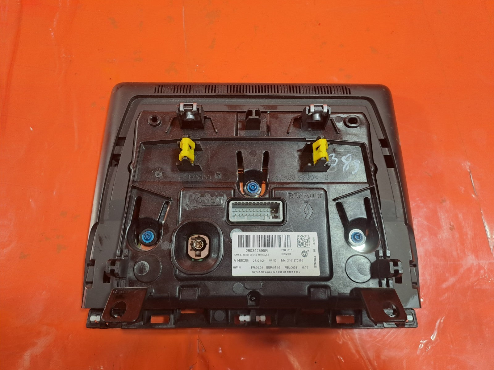 ✅2021 Renault Captur MK2 Display Screen 280342895R + Warranty A385 - Image 3