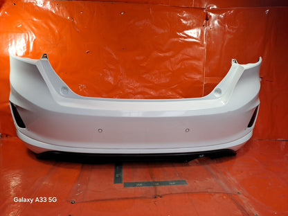 ✅2018 FORD FIESTA ST-LINE X REAR BUMPER FROZEN WHITE + WARRANTY - Image 1