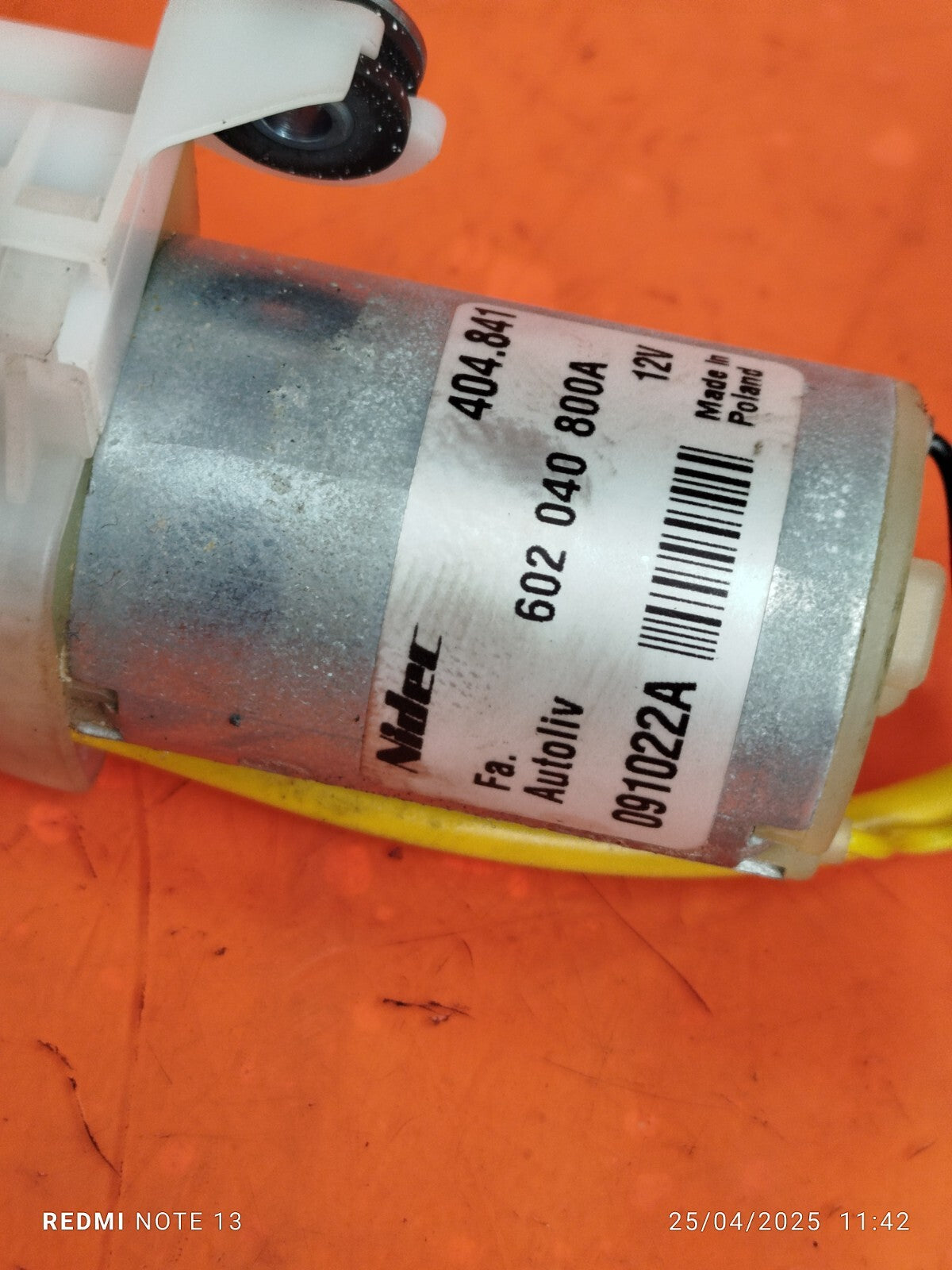 ✅Porsche Cayenne V6 2010 3.6 Petrol SEAT BELT HEIGHT ADJUSTER 602040800A A268 - Image 9