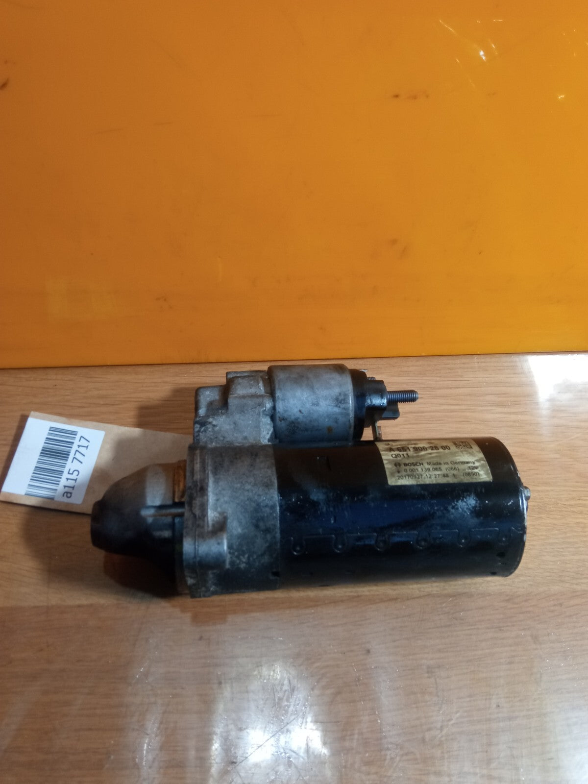 ✅MERCEDES W212 E300 2.1 DIESEL 2014 STARTER MOTOR A6519062800 Warranty A115 - Image 4