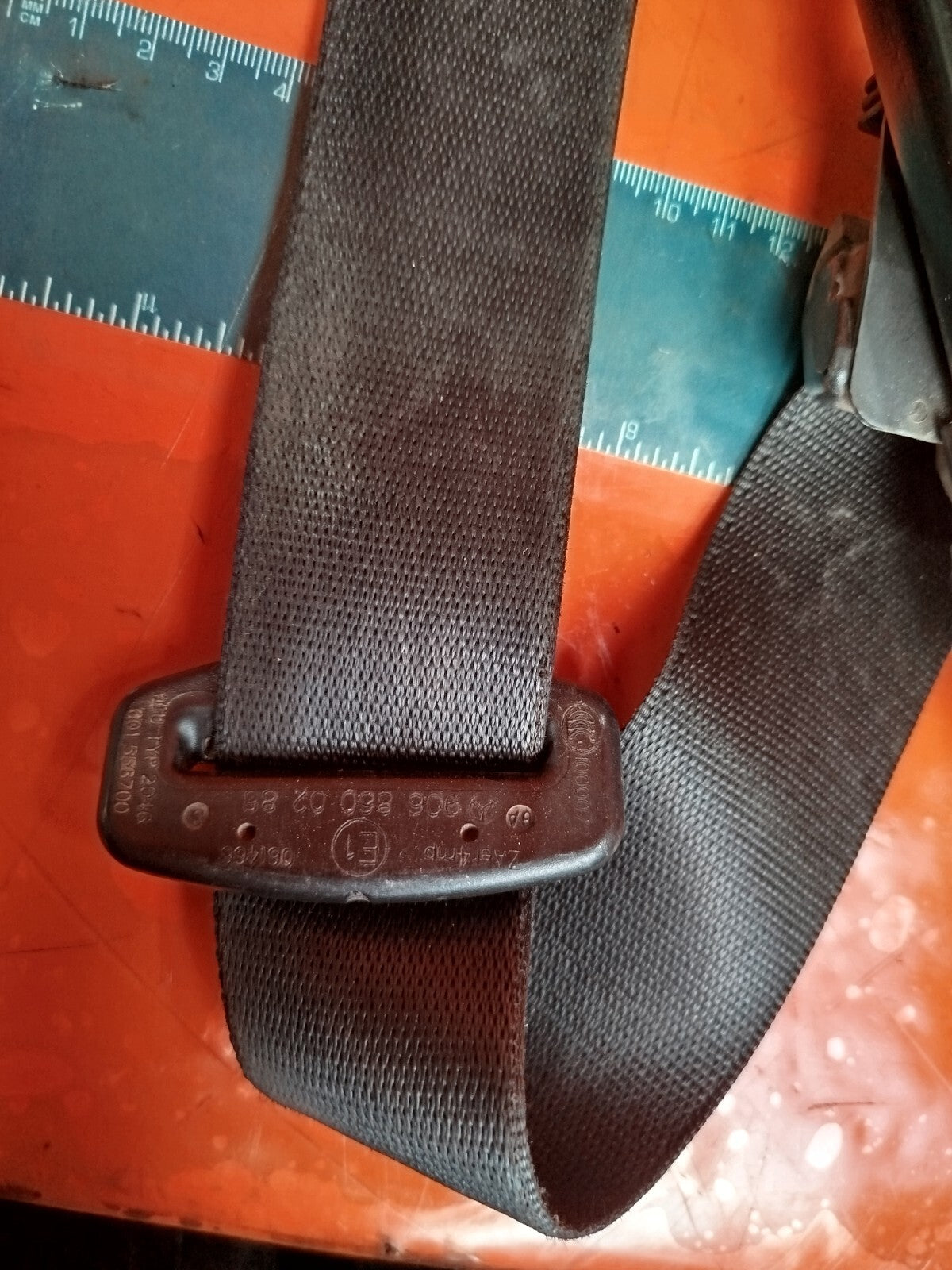 ✅VW CRAFTER CR35 2.0 DIESEL 2017 FRONT RIGHT SEAT BELT 601384100 A9068600088 - Image 9