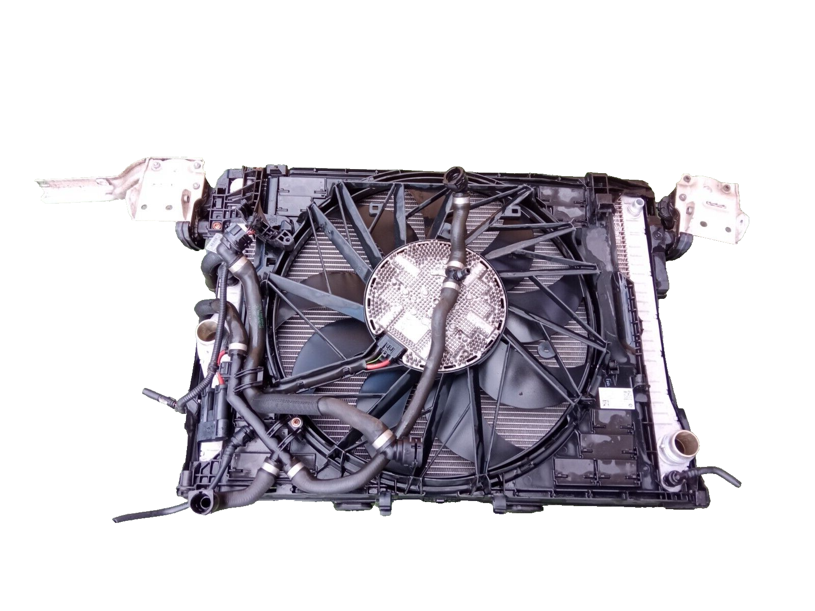 2014 BMW 5 Series F11 4.4P Fan Cooling Radiator Rad Pack 8669004 Warranty A153 - Image 1