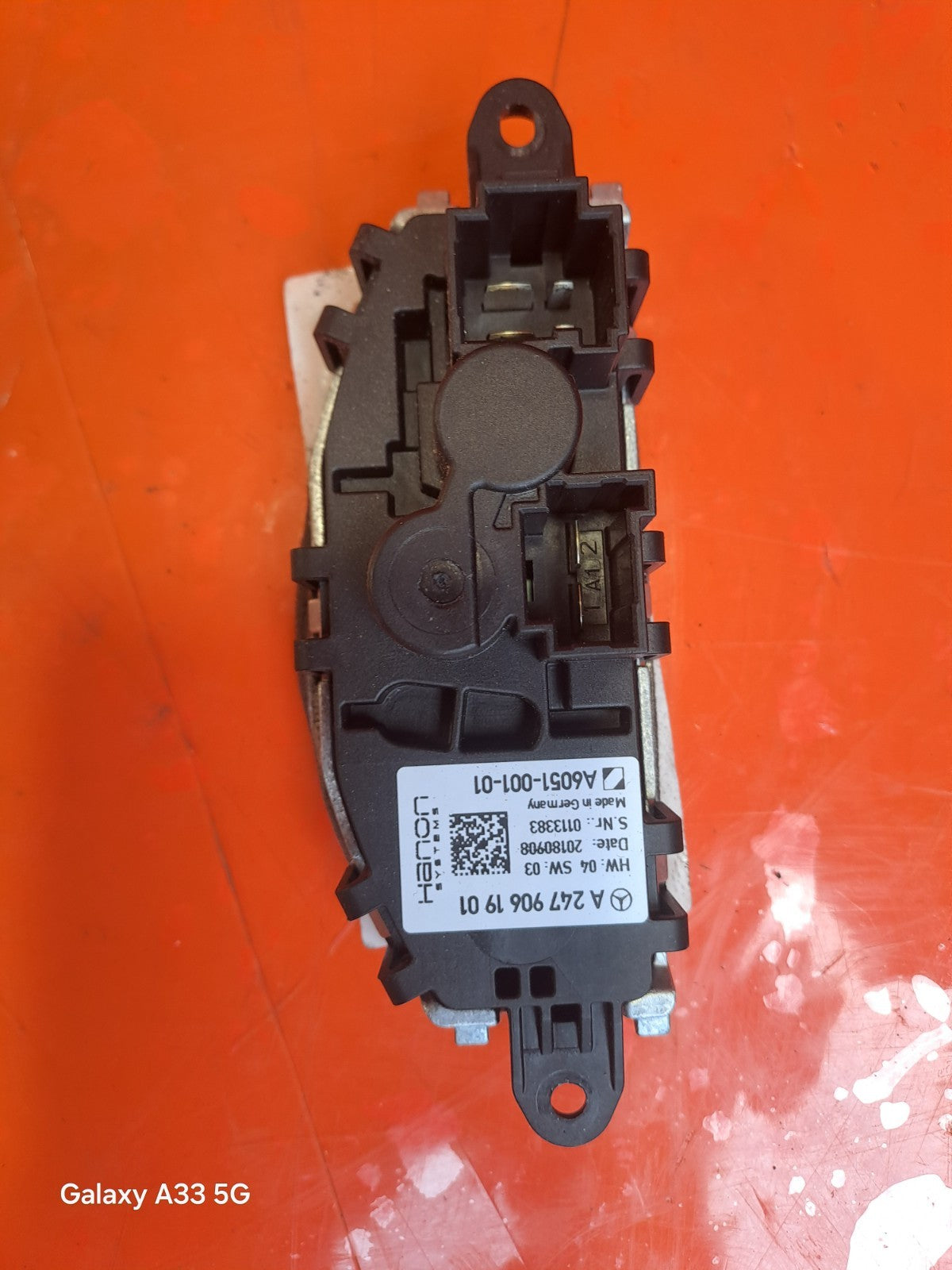✅MERCEDES A180D SPORT W177 1.5 DIESEL 2018 HEATER BLOWER FAN MOTOR RESISTOR A297 - Image 9