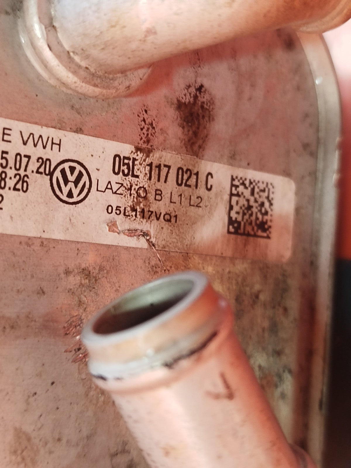 ✅VW GOLF R-LINE MK8 2.0 DIESEL 2020 DSRB OIL FILTER HOUSING WITH COOLER Warranty - Image 5