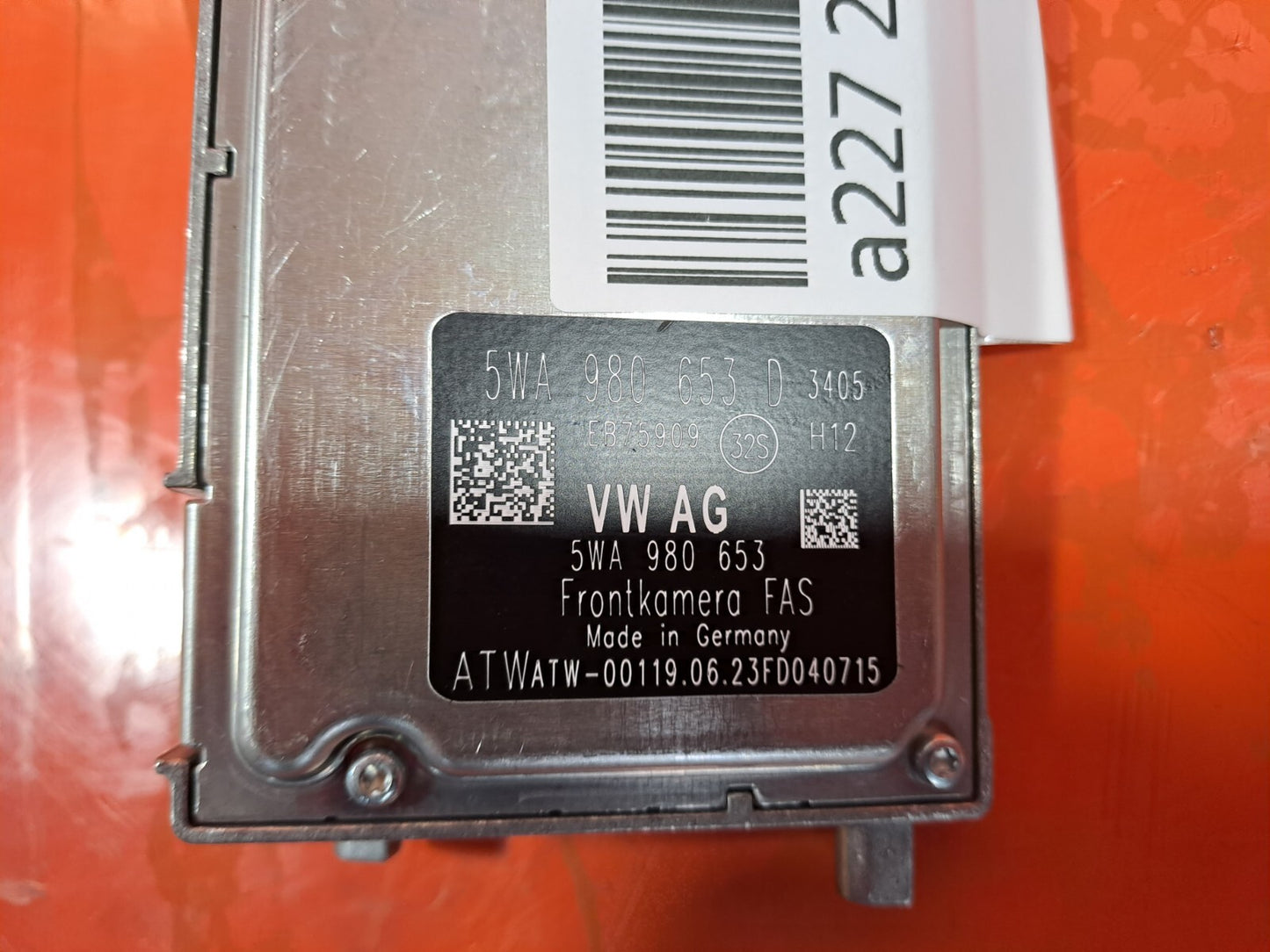 CUPRA LEON VZ2 1.4 PETROL 2023 FRONT WINDSCREEN LANE ASSIST CAMERA 5WA980653D - Image 12