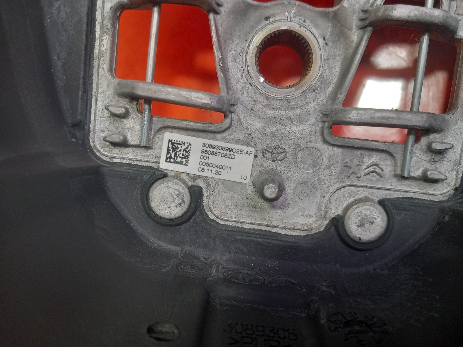 ✅2020 Vauxhall Vivaro 2900 Steering Wheel 98088708ZD + Warranty A380 - Image 8