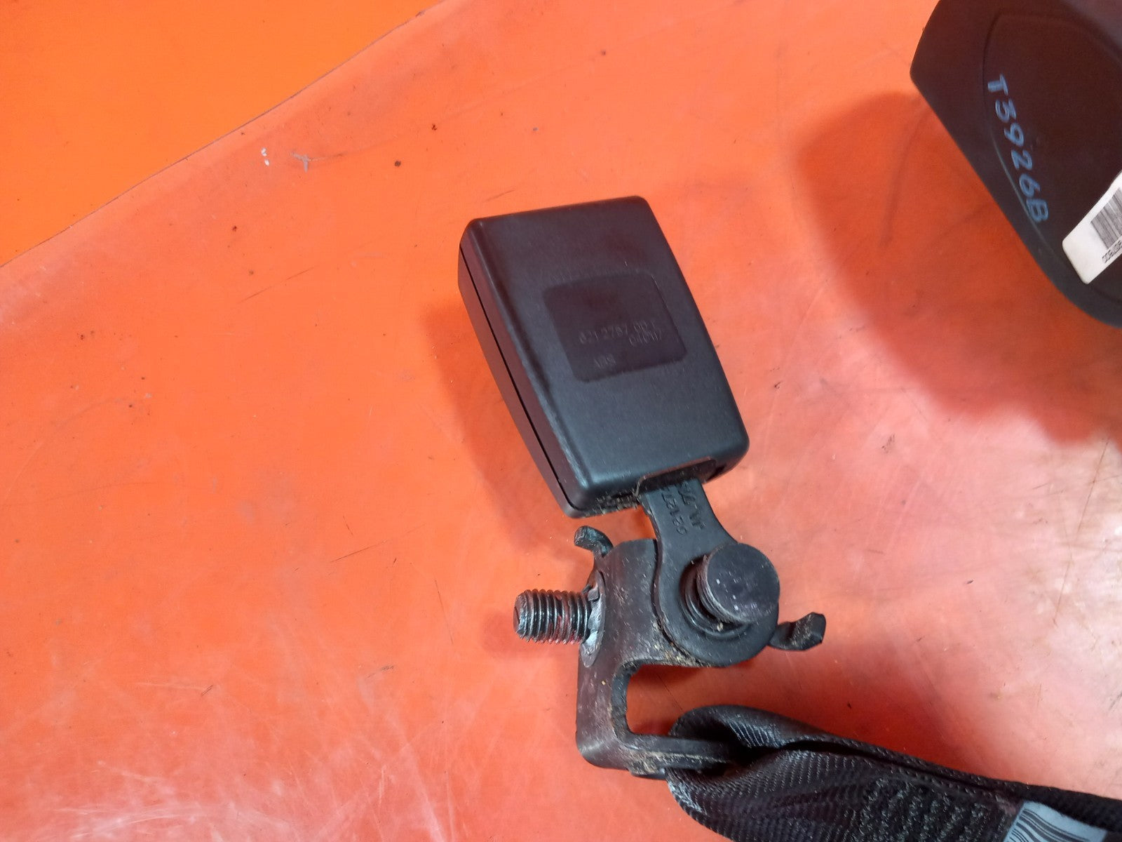 Ford Tourneo Custom 2.2 Diesel 2016 Front Centre Seat Belt BK21V611B61ADW A411 - Image 8