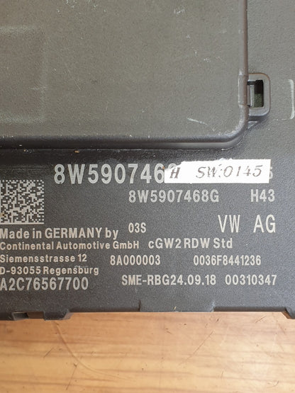 ✅2019 AUDI Q5 FY 2.0TDI GATEWAY CONTROL MODULE 8W5907468G + WARRANTY A168 - Image 10