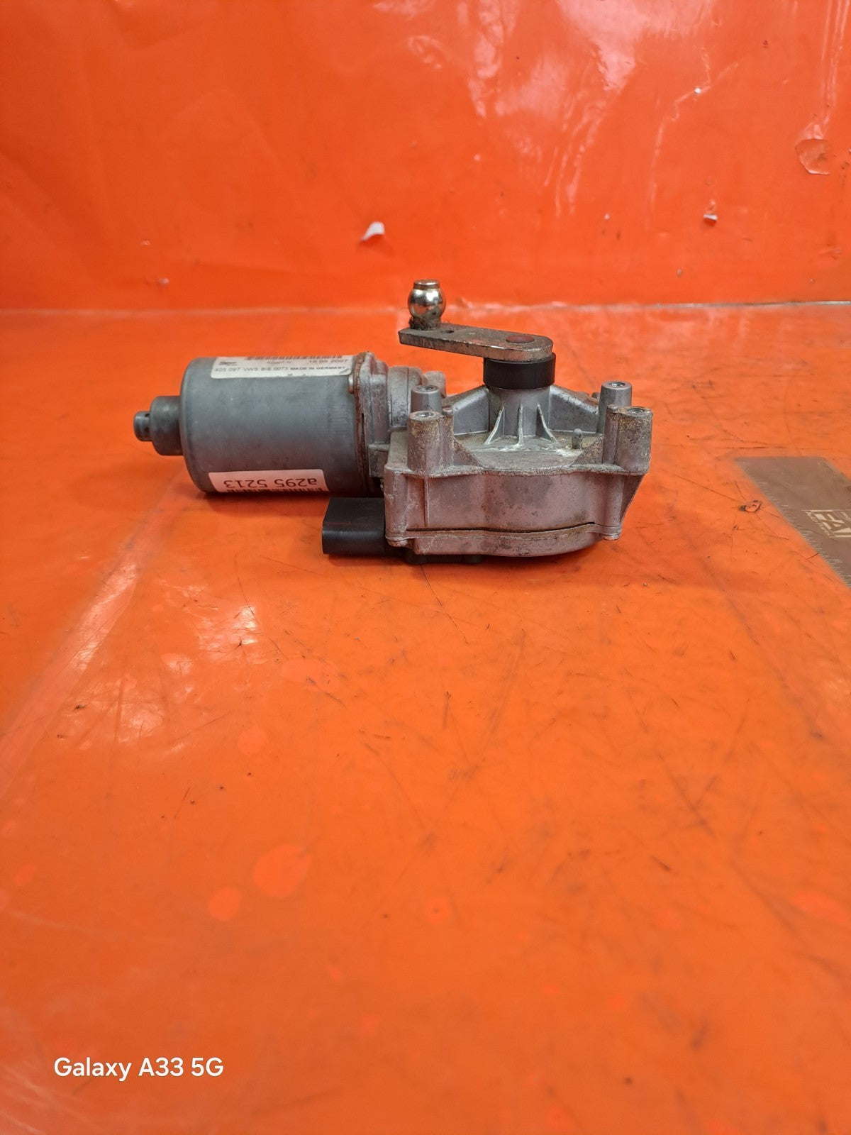 ✅2007 AUDI Q7 4L 3.0D FRONT WINDSCREEN WIPER MOTOR 4L2955119A + WARRANTY A295 - Image 4