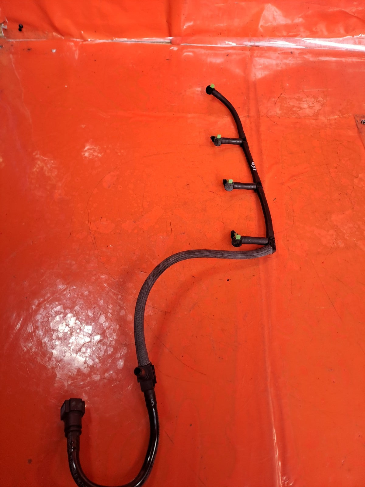 ✅FORD TRANSIT CUSTOM 2.2 DIESEL 2013 FUEL INJECTOR LEAK OFF RETURN PIPES A350 - Image 5